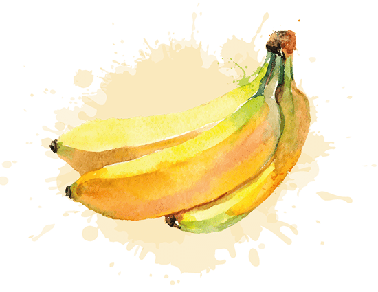 Über 300 g Bio-Bananen